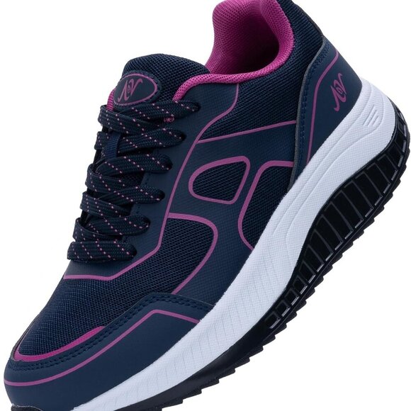 Women's Mesh Walking Shoes with Arch Support Cushioning Non Slip Traction - Picture 1 of 6